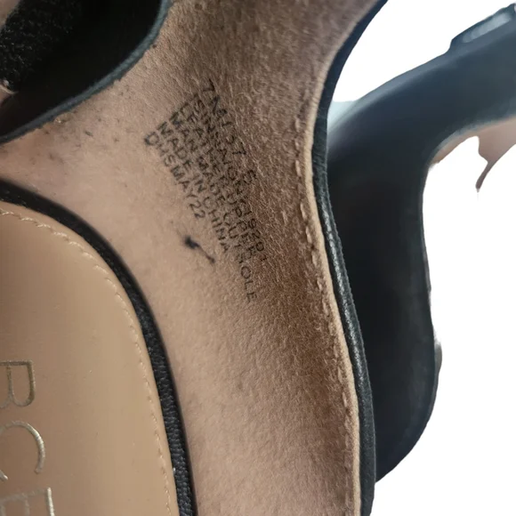 BCBGeneration Chain Detail Dress Sandals Black 7 - Picture 9 of 10